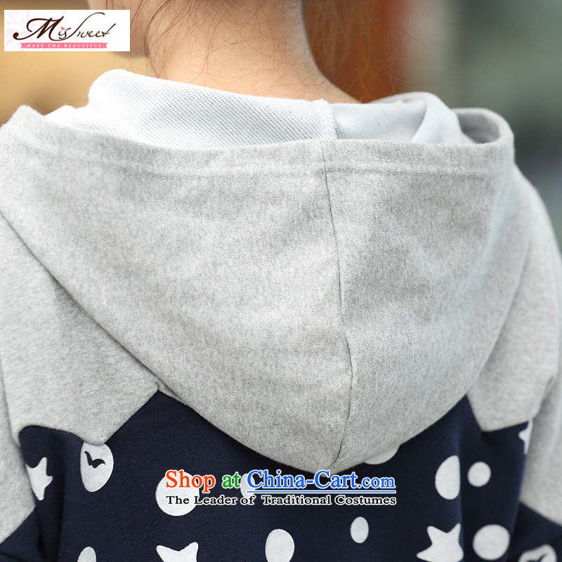 The litany of m thick sister video thin Korean New 2015 mm to thick xl female loose spring and autumn jacket 3XL Gray 2 Feet 9/3 rulers, m Xin Ulsan shopping on the Internet has been pressed.