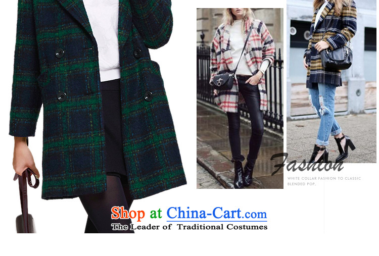 The OSA EURO 2015 Winter New Windsor, double-suits for gross Ms. Jacket coat SD514002? Blue Green Grid S picture, prices, brand platters! The elections are supplied in the national character of distribution, so action, buy now enjoy more preferential! As soon as possible.