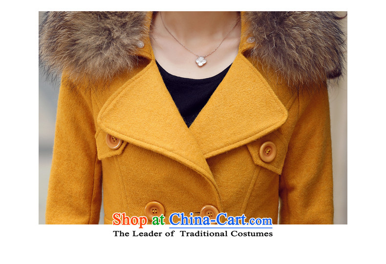 The paradise for winter 2015 new product version won stylish nagymaros gross for Sau San?? yellow jacket coat gross S picture, prices, brand platters! The elections are supplied in the national character of distribution, so action, buy now enjoy more preferential! As soon as possible.