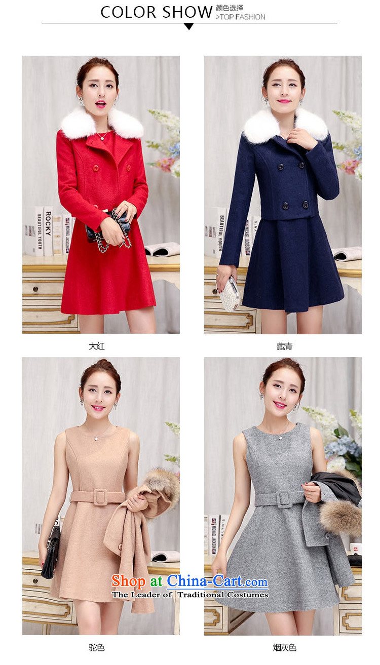 Recalling that the autumn and winter poems angel new Korean short hair?) small jacket to obtain 993 Nagymaros EL GRAY S picture, prices, brand platters! The elections are supplied in the national character of distribution, so action, buy now enjoy more preferential! As soon as possible.