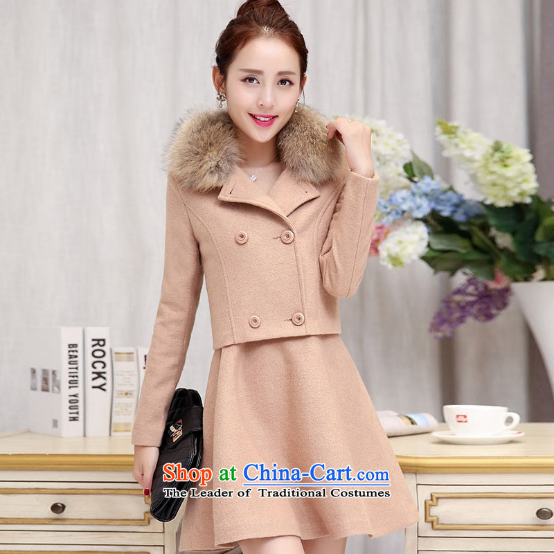 Recalling that the autumn and winter poems angel new Korean short hair?) small jacket to obtain 993 Nagymaros EL GRAY S angel poem recalled that shopping on the Internet has been pressed.