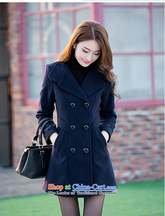 Dragon Land 2015 autumn and winter Gigi Lai new Korean girl in long hair? female suits for jacket for larger a wool coat 9168 female yellow L picture, prices, brand platters! The elections are supplied in the national character of distribution, so action, buy now enjoy more preferential! As soon as possible.