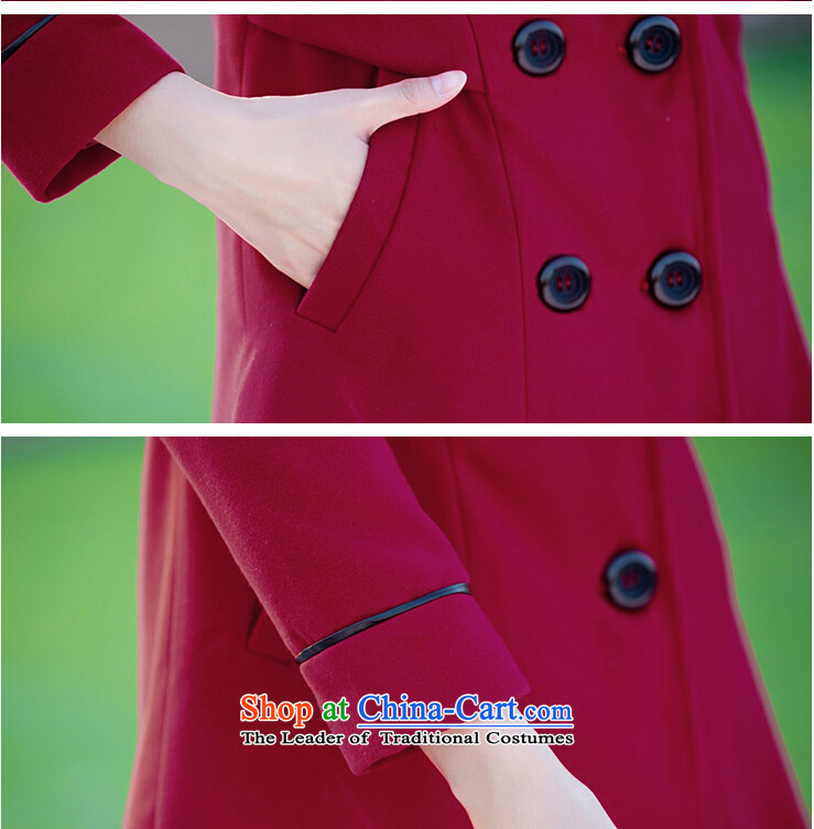 Dragon Land 2015 autumn and winter Gigi Lai new Korean girl in long hair? female suits for jacket for larger a wool coat 9168 female yellow L picture, prices, brand platters! The elections are supplied in the national character of distribution, so action, buy now enjoy more preferential! As soon as possible.