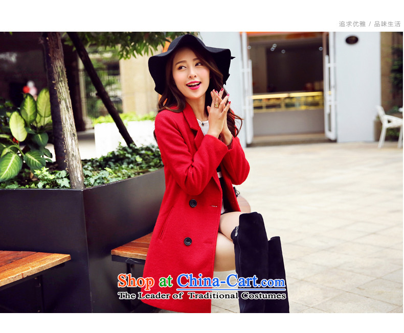 Park woke up to 2015 winter clothing new Korean straight sleek double-suits for gross female red jacket? M picture, prices, brand platters! The elections are supplied in the national character of distribution, so action, buy now enjoy more preferential! As soon as possible.