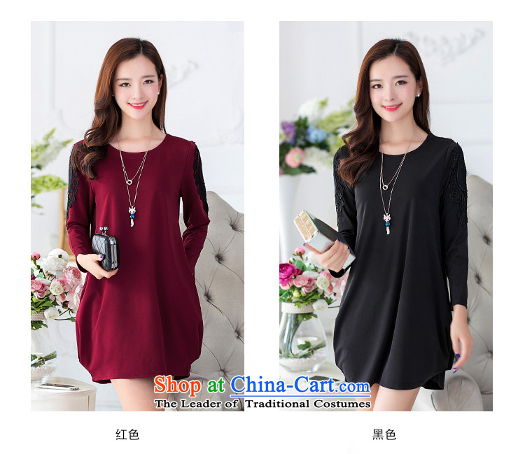 In accordance with the intention to include yi 2015 autumn and winter new larger female plus lint-free Thick coated dresses Y444 female wine red XXXXL picture, prices, brand platters! The elections are supplied in the national character of distribution, so action, buy now enjoy more preferential! As soon as possible.