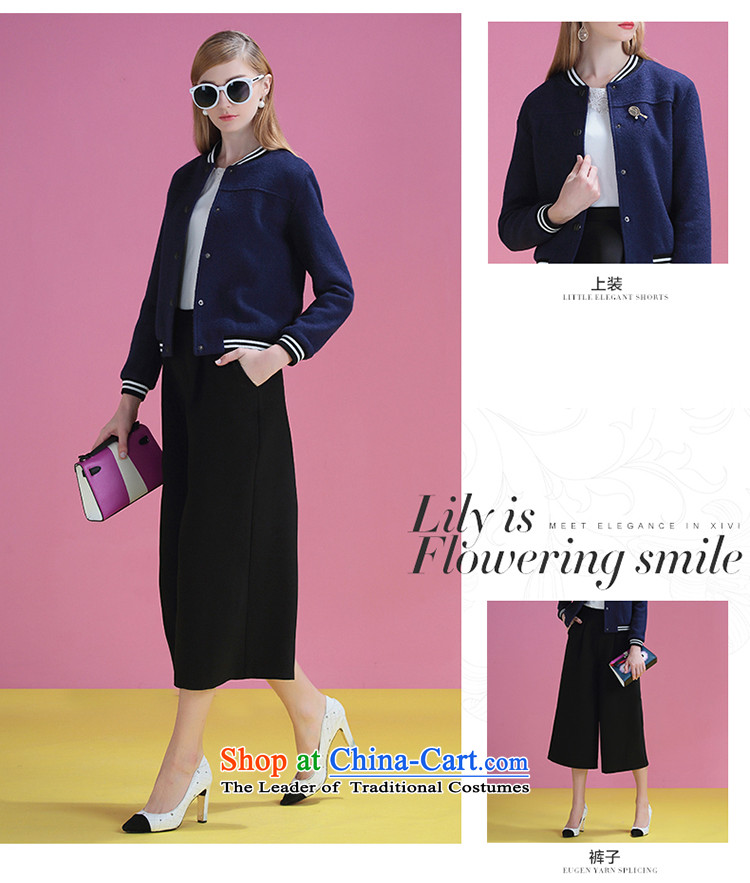 Ms Audrey Eu xivi xin gross? Women 2015 winter coats of new small wind short of Heung-stitching long-sleeved jacket Y554190 detained dark navy M picture, prices, brand platters! The elections are supplied in the national character of distribution, so action, buy now enjoy more preferential! As soon as possible.