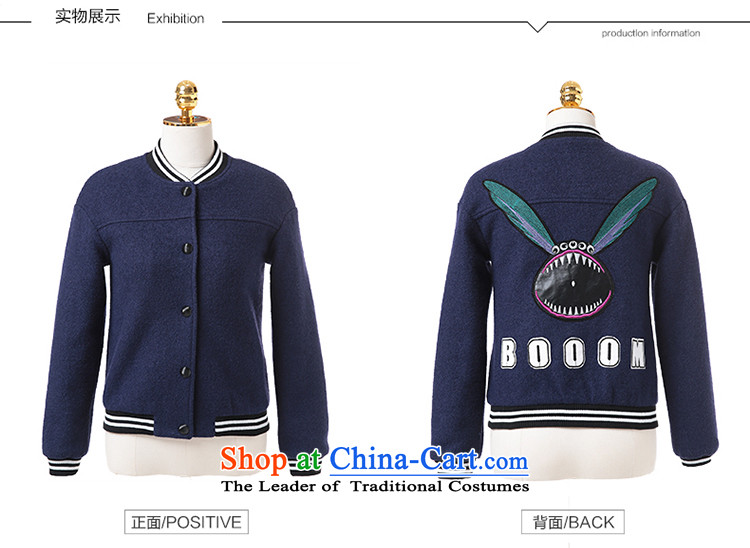 Ms Audrey Eu xivi xin gross? Women 2015 winter coats of new small wind short of Heung-stitching long-sleeved jacket Y554190 detained dark navy M picture, prices, brand platters! The elections are supplied in the national character of distribution, so action, buy now enjoy more preferential! As soon as possible.