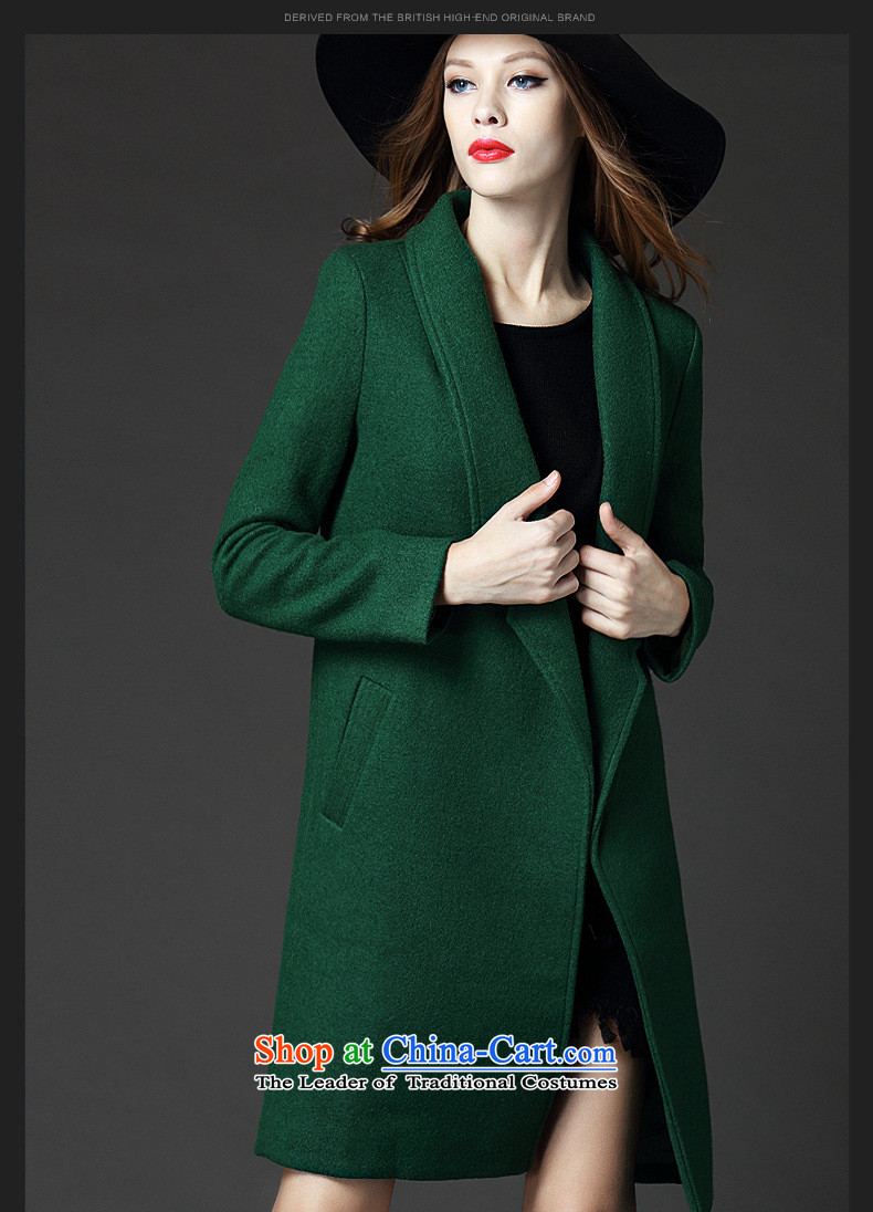 Sophie sponsors to intensify the code women in gross? jacket long 2015 Fall/Winter Collections 200 mm thick people thick catty graphics sub-coats)? Thin women 5212 Green 4XL Photo, prices, brand platters! The elections are supplied in the national character of distribution, so action, buy now enjoy more preferential! As soon as possible.