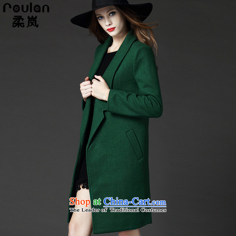 Sophie sponsors to intensify the code women in gross? jacket long 2015 Fall/Winter Collections 200 mm thick people thick catty graphics sub-coats)? Thin women 5212 Green 4XL, Sophie (ROULAN included) , , , shopping on the Internet