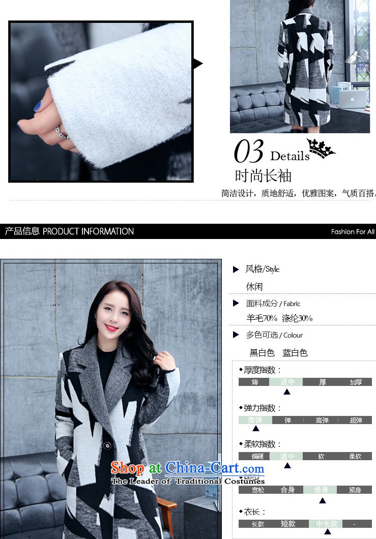 Refreshing gross? autumn and winter coats women 2015 new long hair stylish Women's jacket? 2XL Photo Black and White, prices, brand platters! The elections are supplied in the national character of distribution, so action, buy now enjoy more preferential! As soon as possible.