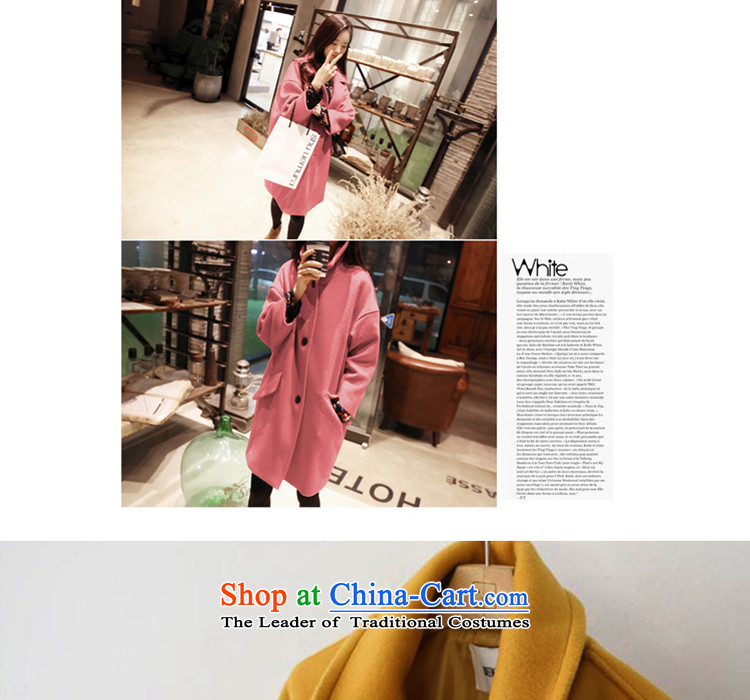 The achievement of the 2015 autumn and winter new Korean trendy code in women's long hair? jacket turmeric yellow M picture, prices, brand platters! The elections are supplied in the national character of distribution, so action, buy now enjoy more preferential! As soon as possible.
