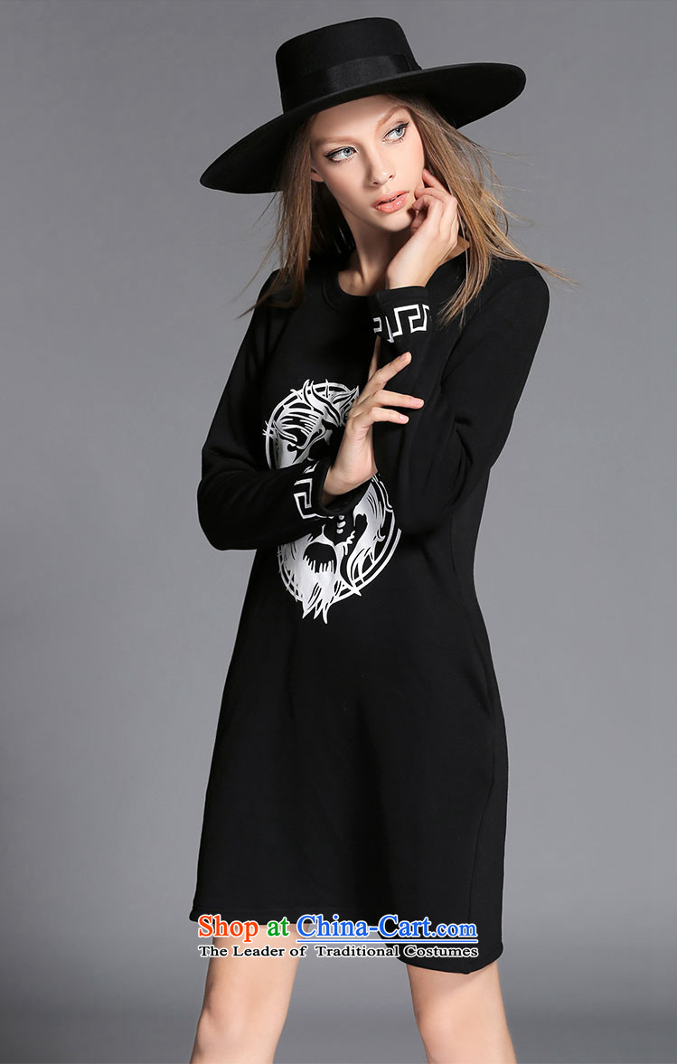 Rui Mei to large 2015 Fall/Winter Collections for women to new xl relaxd stylish stamp forming the thick wool dresses R2153 3XL black picture, prices, brand platters! The elections are supplied in the national character of distribution, so action, buy now enjoy more preferential! As soon as possible.