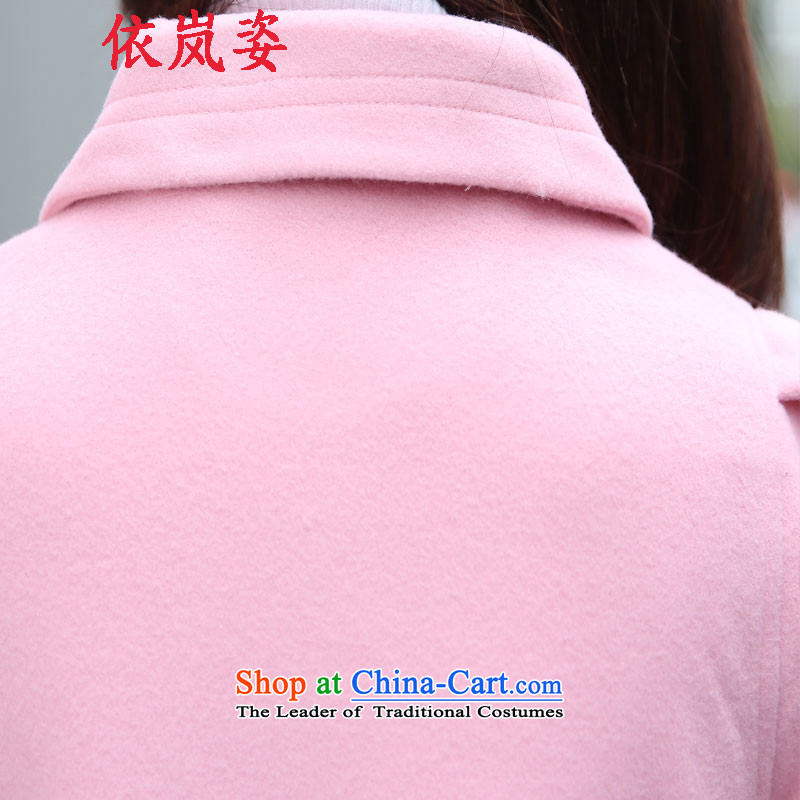 In accordance with the proposals for winter 2015 Gigi Lai new medium to long term, a typeface thick hair? female Korean jacket coat women? gross pink , L, in accordance with the proposals Gigi Lai , , , shopping on the Internet