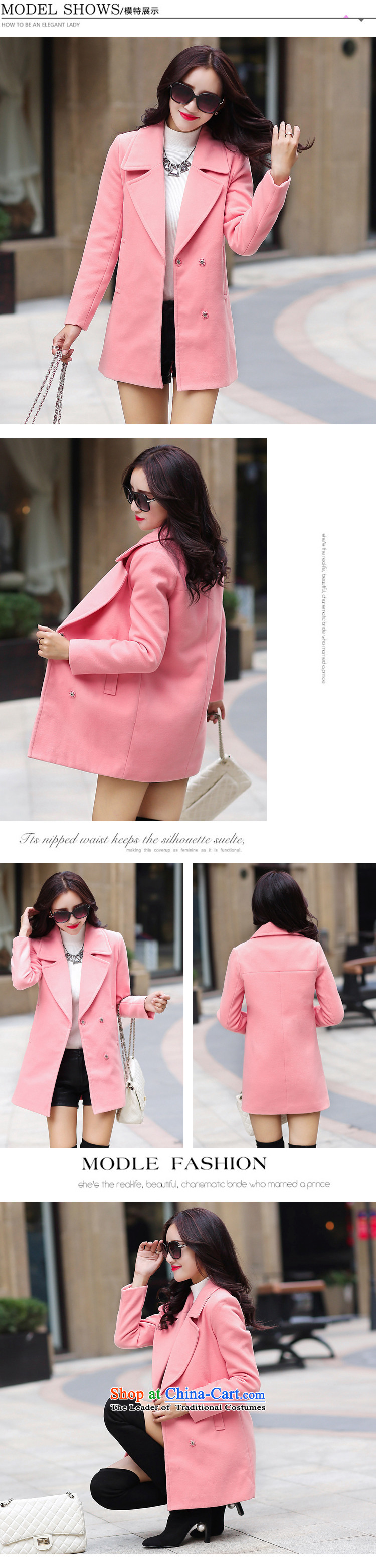 The Taliban Cheuk-yan larger women in autumn and winter long)? graphics thin coat of Sau San 008 pink XL Photo, prices, brand platters! The elections are supplied in the national character of distribution, so action, buy now enjoy more preferential! As soon as possible.
