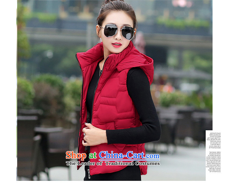 The Doi women to increase women's code thick mm autumn and winter version won thin cotton vest jacket, Ma folder female autumn and winter coats female red 5XL recommendations 185-205 catty picture, prices, brand platters! The elections are supplied in the national character of distribution, so action, buy now enjoy more preferential! As soon as possible.