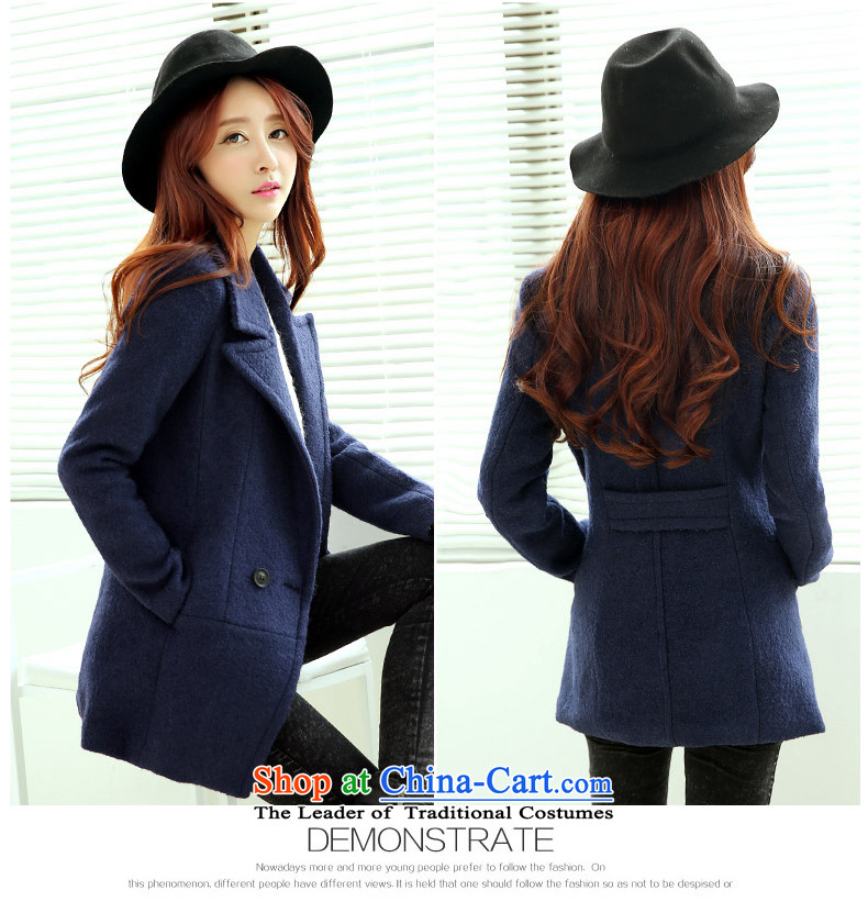 The Korean version of Crystal Princess 158 gross? female Korean version of the jacket long autumn and winter New Sau San Mao? coats Light Gray L picture, prices, brand platters! The elections are supplied in the national character of distribution, so action, buy now enjoy more preferential! As soon as possible.