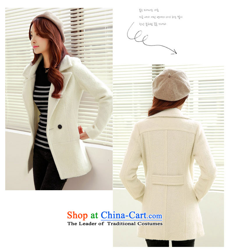 The Korean version of Crystal Princess 158 gross? female Korean version of the jacket long autumn and winter New Sau San Mao? coats Light Gray L picture, prices, brand platters! The elections are supplied in the national character of distribution, so action, buy now enjoy more preferential! As soon as possible.