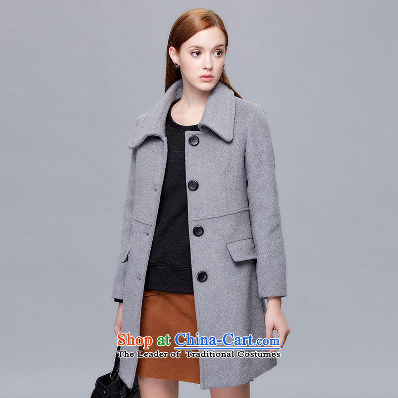As provided for larger gross girls jacket? long thick thick winter thick sister mm wool coat loose video thin? 3191 gray 5XL, Yee (qisuo provisions) , , , shopping on the Internet