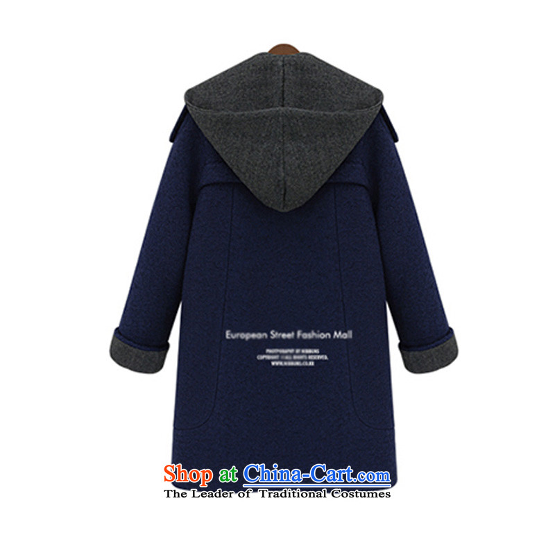 Yu-Sin-thick sister to increase women's code 2015 autumn and winter new warm jacket female expertise so gross mm leave two sub-coats 8178 Tibet Connie blue 5XL 175-200 recommends that you, Yu's sin (yuerxianzi) , , , shopping on the Internet