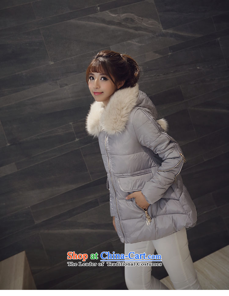 O Ya-ting tai code women 2015 autumn and winter new mm thick and long, thin graphics cotton coat cap down jacket coat for gross female 6161 Black XL recommends that you a range 115-150 catty picture, prices, brand platters! The elections are supplied in the national character of distribution, so action, buy now enjoy more preferential! As soon as possible.