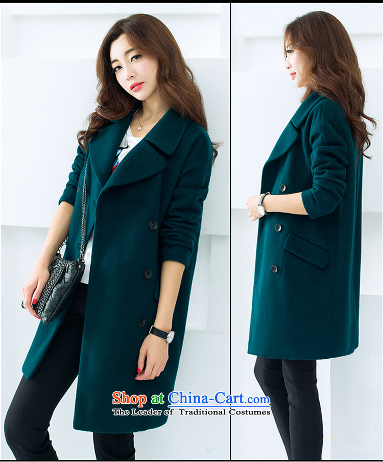 Sin has wool coat 2015 autumn and winter will replace the new Korean women in a relaxd thick long hair? jacket female turmeric yellow  L picture, prices, brand platters! The elections are supplied in the national character of distribution, so action, buy now enjoy more preferential! As soon as possible.