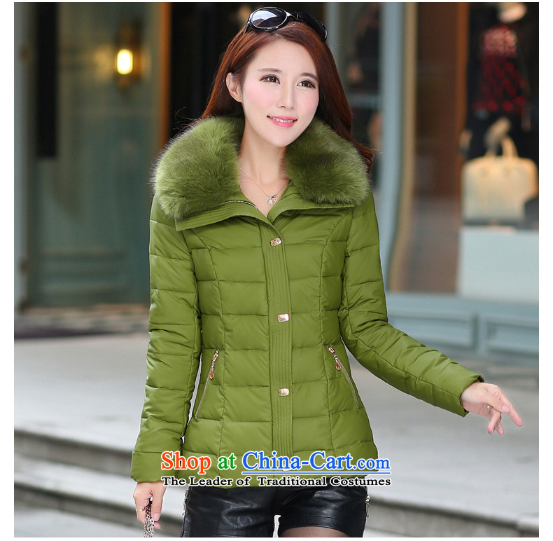 Yeon-ju Chiu replacing to increase women's code 200 catties thick sister thick cotton clothing large mm coat cotton coat thick girls' Graphics thin green 5XL picture, prices, brand platters! The elections are supplied in the national character of distribution, so action, buy now enjoy more preferential! As soon as possible.