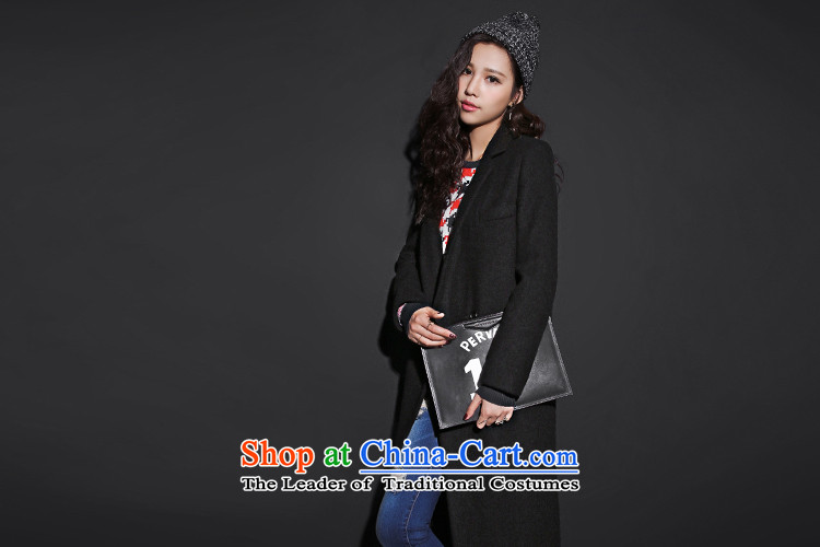 7 2015 New winter Princess Returning Pearl long long-sleeved black and gray two liberal colors? female pictures, price coats, brand platters! The elections are supplied in the national character of distribution, so action, buy now enjoy more preferential! As soon as possible.