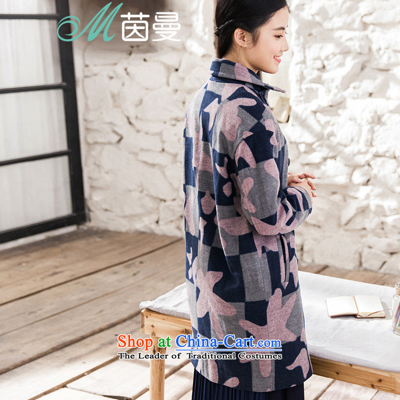 Athena Chu Cayman 2015 winter clothing New Long)? jacket double-coats girl (8543210415?- light pink XL, Athena Chu (INMAN, DIRECTOR) , , , shopping on the Internet