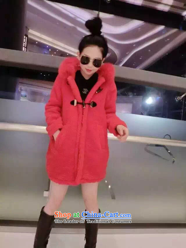 2015 Large fat Zz&ff mm winter clothing new card with cap in the countrysides Long chicken-Fleece Jacket Female5256 Video thin red XXXL picture, prices, brand platters! The elections are supplied in the national character of distribution, so action, buy now enjoy more preferential! As soon as possible.