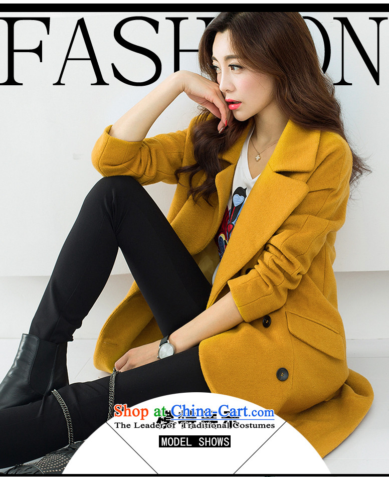 Weiwei Chen No. 2015 autumn and winter new Korean women in a relaxd thick long hair? jacket black L photo, 67 14 4. Prices, brand platters! The elections are supplied in the national character of distribution, so action, buy now enjoy more preferential! As soon as possible.