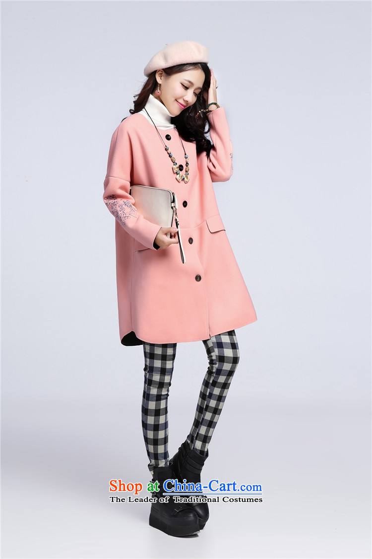 Omi only female autumn and winter female gross female jacket coat? 2015 winter new Korean Version)? coats relaxd long cashmere winter jackets with new products pink L picture, prices, brand platters! The elections are supplied in the national character of distribution, so action, buy now enjoy more preferential! As soon as possible.