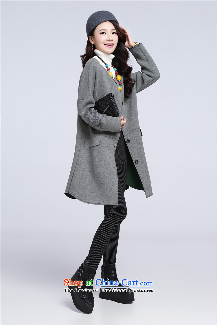 Omi only female autumn and winter female gross female jacket coat? 2015 winter new Korean Version)? coats relaxd long cashmere winter jackets with new products pink L picture, prices, brand platters! The elections are supplied in the national character of distribution, so action, buy now enjoy more preferential! As soon as possible.