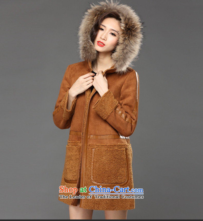 The Eternal Soo-XL female jackets thick mm sister winter 2015 New Product Version Korea to increase stylish look thick, Hin in thin long hair color and Neck Jacket 4XL Photo, prices, brand platters! The elections are supplied in the national character of distribution, so action, buy now enjoy more preferential! As soon as possible.