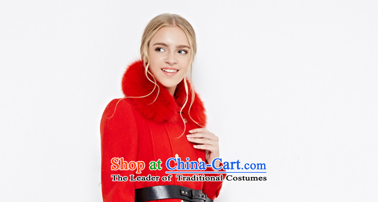 Li Xue Winter 2015 New Fox gross collar double row is plush coat X444251D10? female red 160/84A/M picture, prices, brand platters! The elections are supplied in the national character of distribution, so action, buy now enjoy more preferential! As soon as possible.