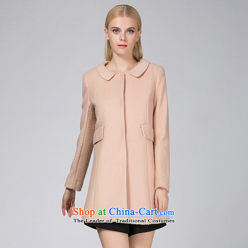 Ditto fashion, long, D13DR596 long-sleeved jacket? apricot gross M