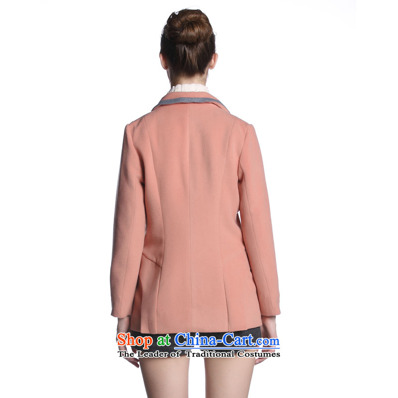 Hayek terrace _female_ pink MAXILU stylish temperament commuter long-sleeved coats?M862A3050C24 XL