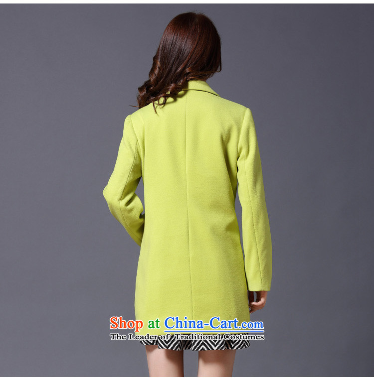 (Hayek terrace green stylish temperament lapel long-sleeved coats as soon as possible to provide Hayek terrace green stylish temperament lapel long-sleeved coats are supplied in the national character of the lowest price, and includes a stylish look MAXILU green lapel long-sleeved coats, and Purchase Guide Web Hayek terrace green stylish temperament lapel long-sleeved coats pictures, green stylish temperament lapel long-sleeved coats parameters, green stylish temperament lapel long-sleeved coats comments, green stylish temperament lapel long-sleeved coats of ideas and green modern temperament lapel long-sleeved coats skills information, online shopping Hayek terrace green stylish temperament lapel long-sleeved coats, assured and easy