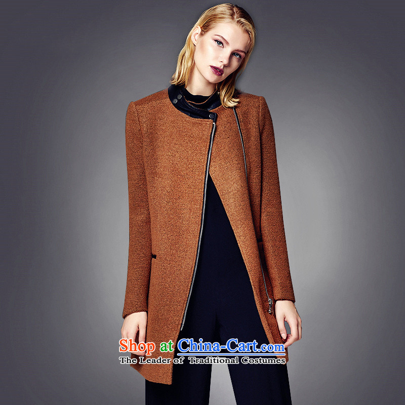 The spelling of skin lily H-wool coat tobacco brown? LL215307008 XL