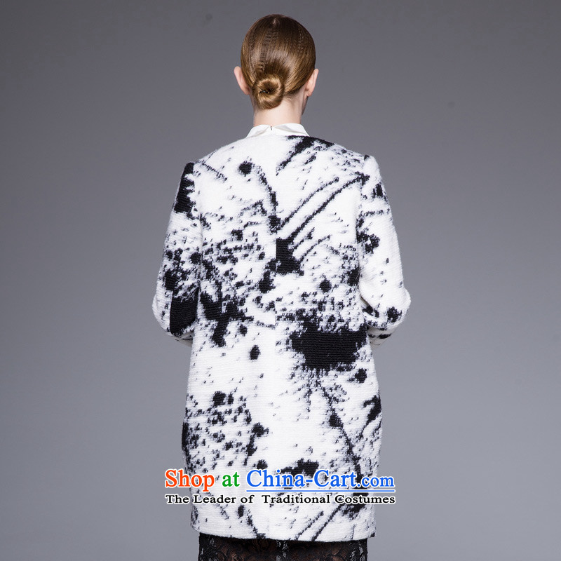 Black and white stylish relaxd MAXILU coats, Hayek terrace black and white coats of liberal fashion Hayek terrace black and white coats quote ,MAXILU relaxd stylish black-and-white stylish coat quote relaxd