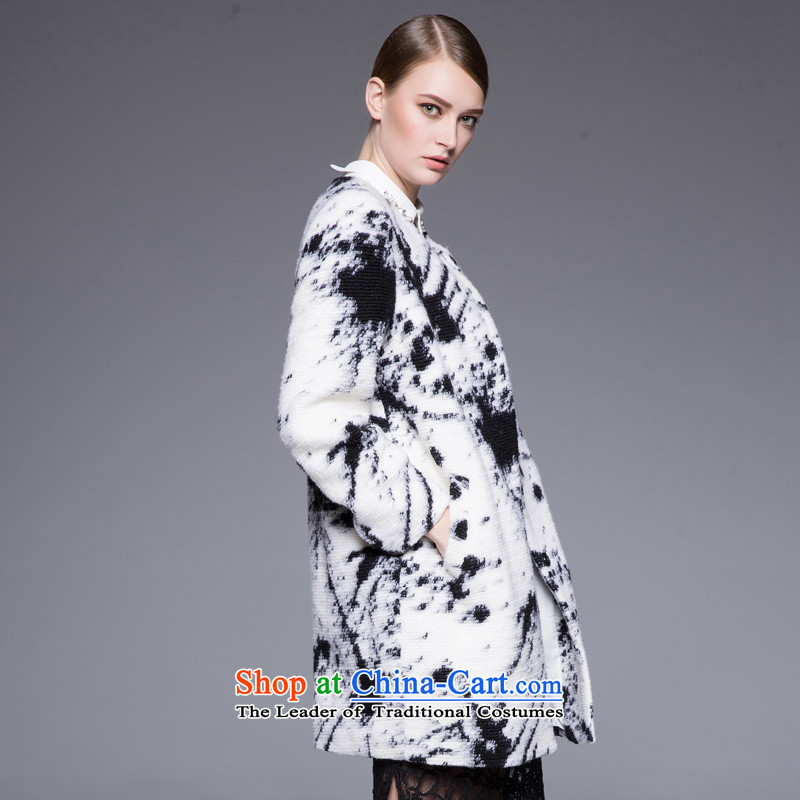 Black and white stylish relaxd MAXILU coats, Hayek terrace black and white coats of liberal fashion Hayek terrace black and white coats quote ,MAXILU relaxd stylish black-and-white stylish coat quote relaxd