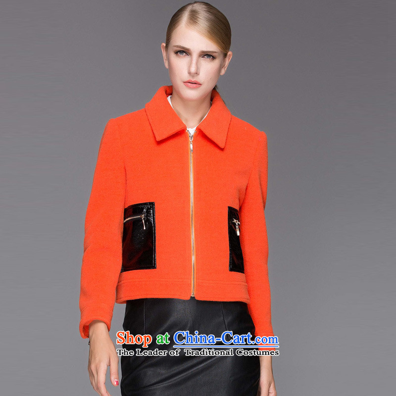 Hayek terrace _MAXILU_ colored orange and the relatively short time of coats M867C3300C23 XL