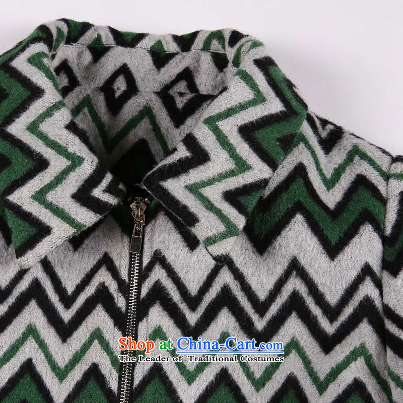 Yiman Green/multi-colored short, Stylish coat, arts and vines green/multi-colored short, Stylish coat, arts and vines green/multi-color and the relatively short time of coats quote ,yiman green / multi-color and the relatively short time of coats Quote
