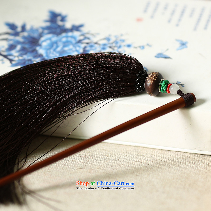 Hanata privileges by Ornate Kanzashi classical ebony wood with step-by-step, flow of Ornate Kanzashi Sufa sub-China Wind Flower Jewelry, for shopping on the Internet has been pressed.