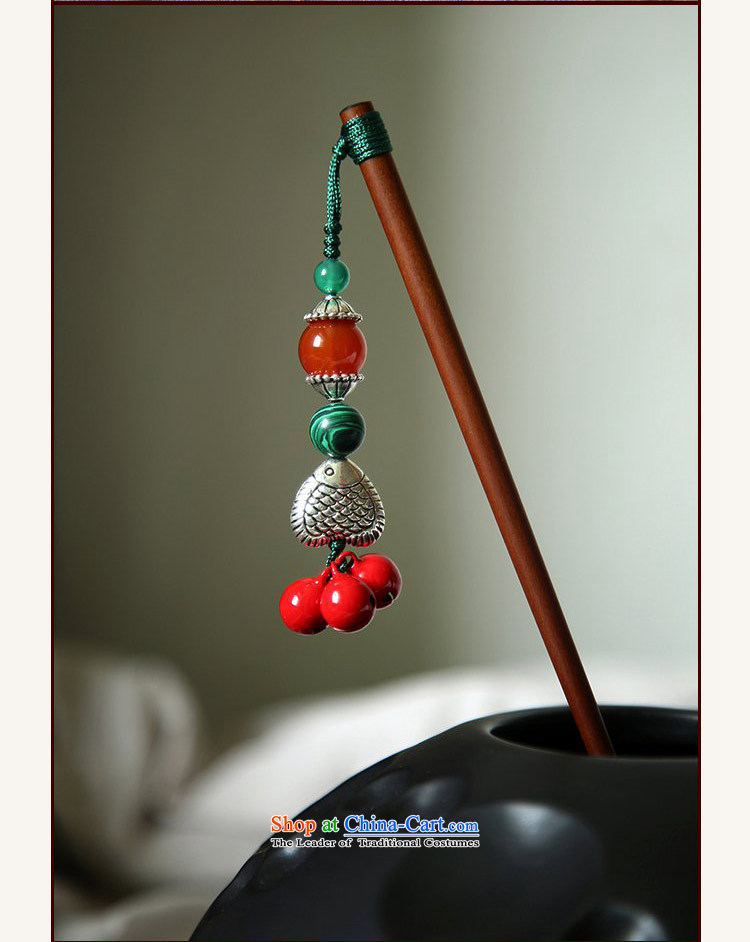 Hanata manually for retro ethnic kanzashi sub-China wind red bell cute little step by Ornate Kanzashi rock agate retro fish image, prices, brand platters! The elections are supplied in the national character of distribution, so action, buy now enjoy more preferential! As soon as possible.