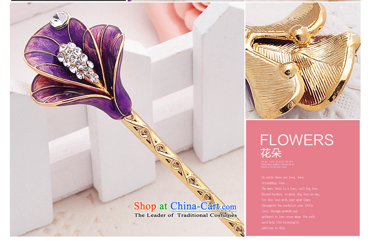 Sea man ni jewelry Lily Korean ancient classical the bride's Headdress women disc kanzashi daughter by Ornate Kanzashi Kim purple picture, prices, brand platters! The elections are supplied in the national character of distribution, so action, buy now enjoy more preferential! As soon as possible.