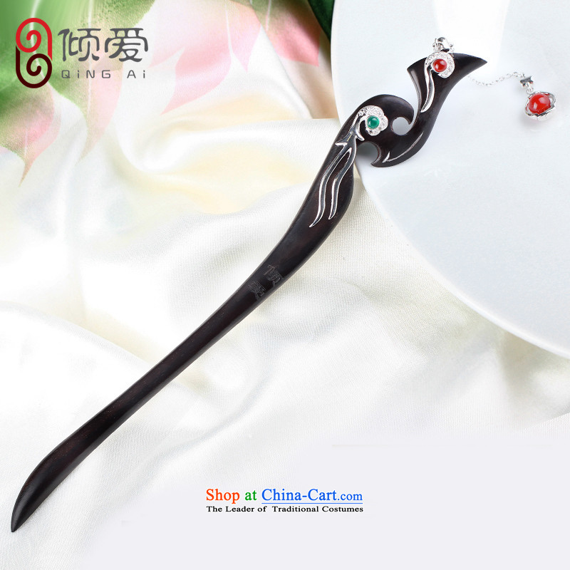 The Dumping love 925 silver ebony Feng Fei by Ornate Kanzashi China wind retro hair accessories disc from the game by Ornate Kanzashi sub-girlfriend birthday gift Feng Fei by Ornate Kanzashi dumping Love , , , shopping on the Internet