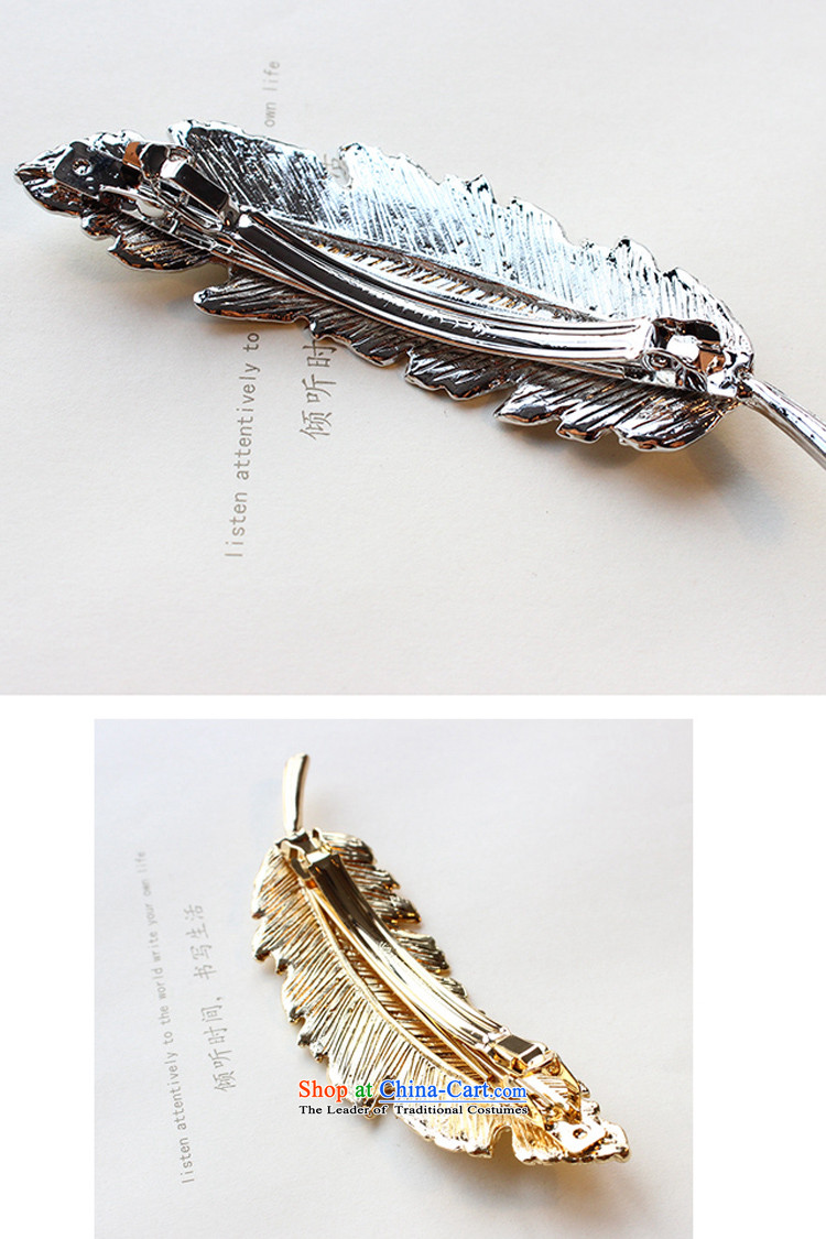 The beautiful princess Korean retro leaves feather hairclips personality bronze silver electroplating gookin ancient spring clip Edge Clips Liu Hai folder Folder 1# Old Ma Mei silver picture, prices, brand platters! The elections are supplied in the national character of distribution, so action, buy now enjoy more preferential! As soon as possible.