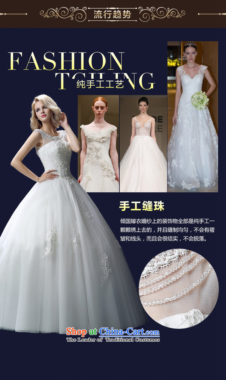 Wedding dress of autumn and winter 2015 new Korean minimalist shoulders to align graphics thin marriages wedding word shoulder White M picture, prices, brand platters! The elections are supplied in the national character of distribution, so action, buy now enjoy more preferential! As soon as possible.