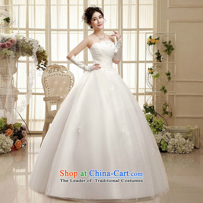 Yet, a wedding dress 2015 new Korean wiping the chest to align the minimalist marriages larger pregnant women of autumn and winter xs5879 package S naoji a , , , shopping on the Internet