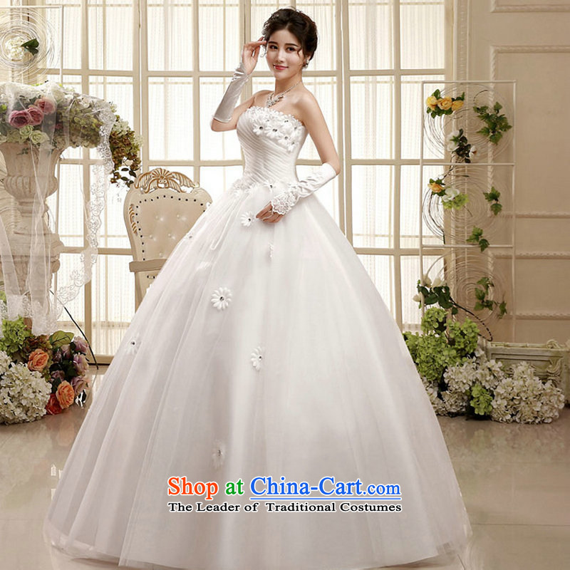 Yet, a wedding dress 2015 new Korean wiping the chest to align the minimalist marriages larger pregnant women of autumn and winter xs5879 package S naoji a , , , shopping on the Internet